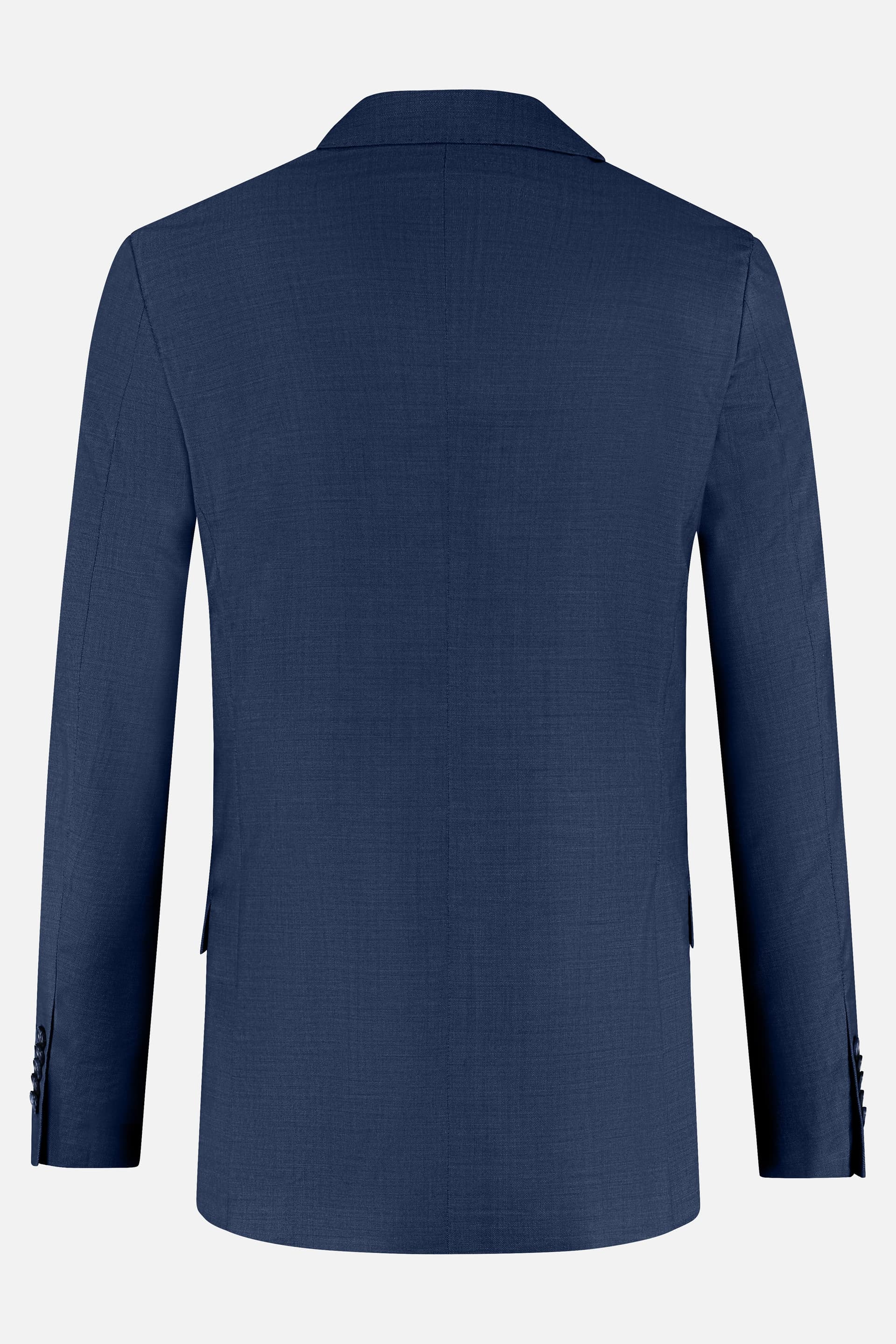 Costume laine sharkskin bleu royal — afbeelding 6