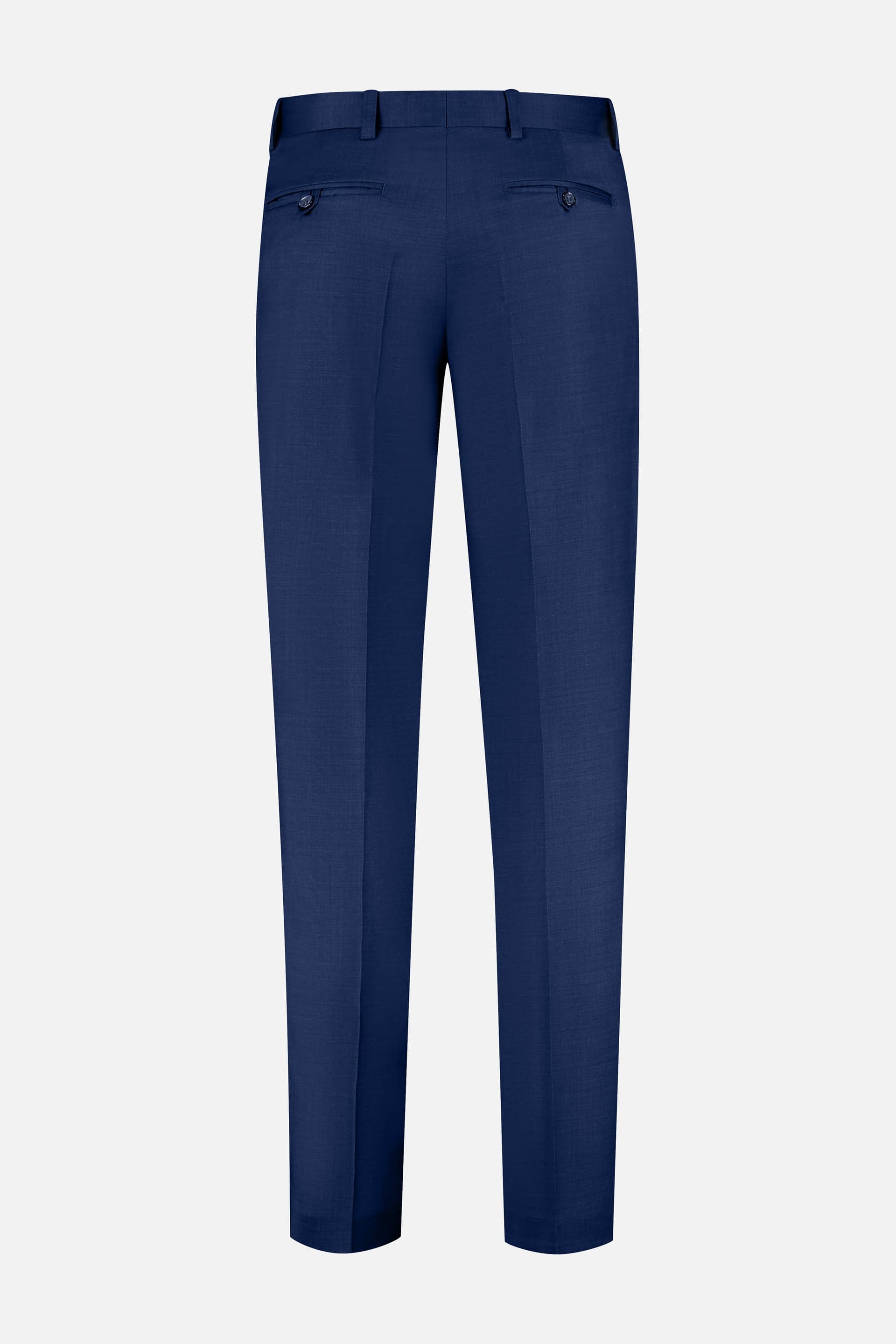 Costume laine sharkskin bleu royal — afbeelding 7