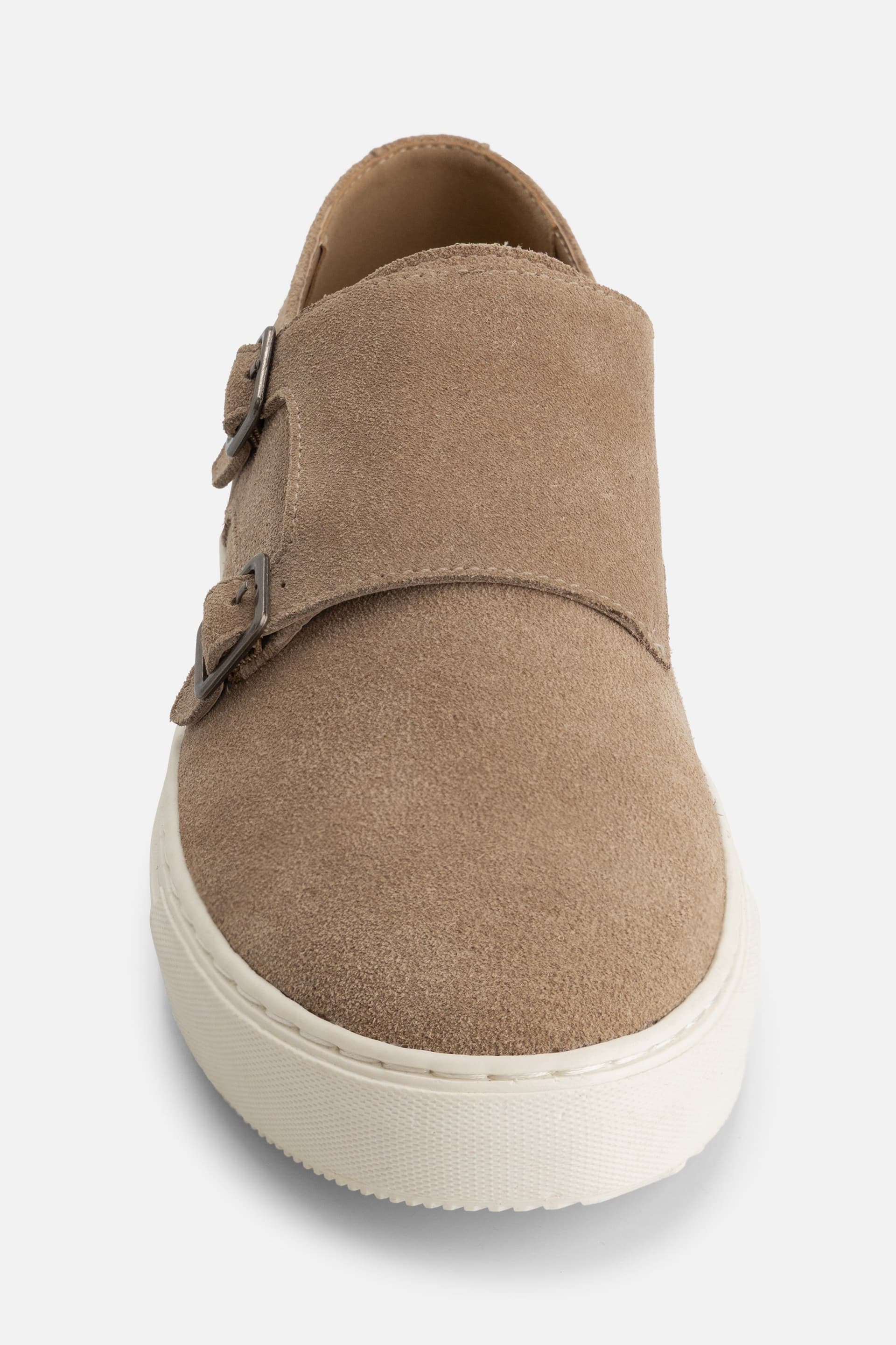 Sneaker dubbele gesp zand — afbeelding 6