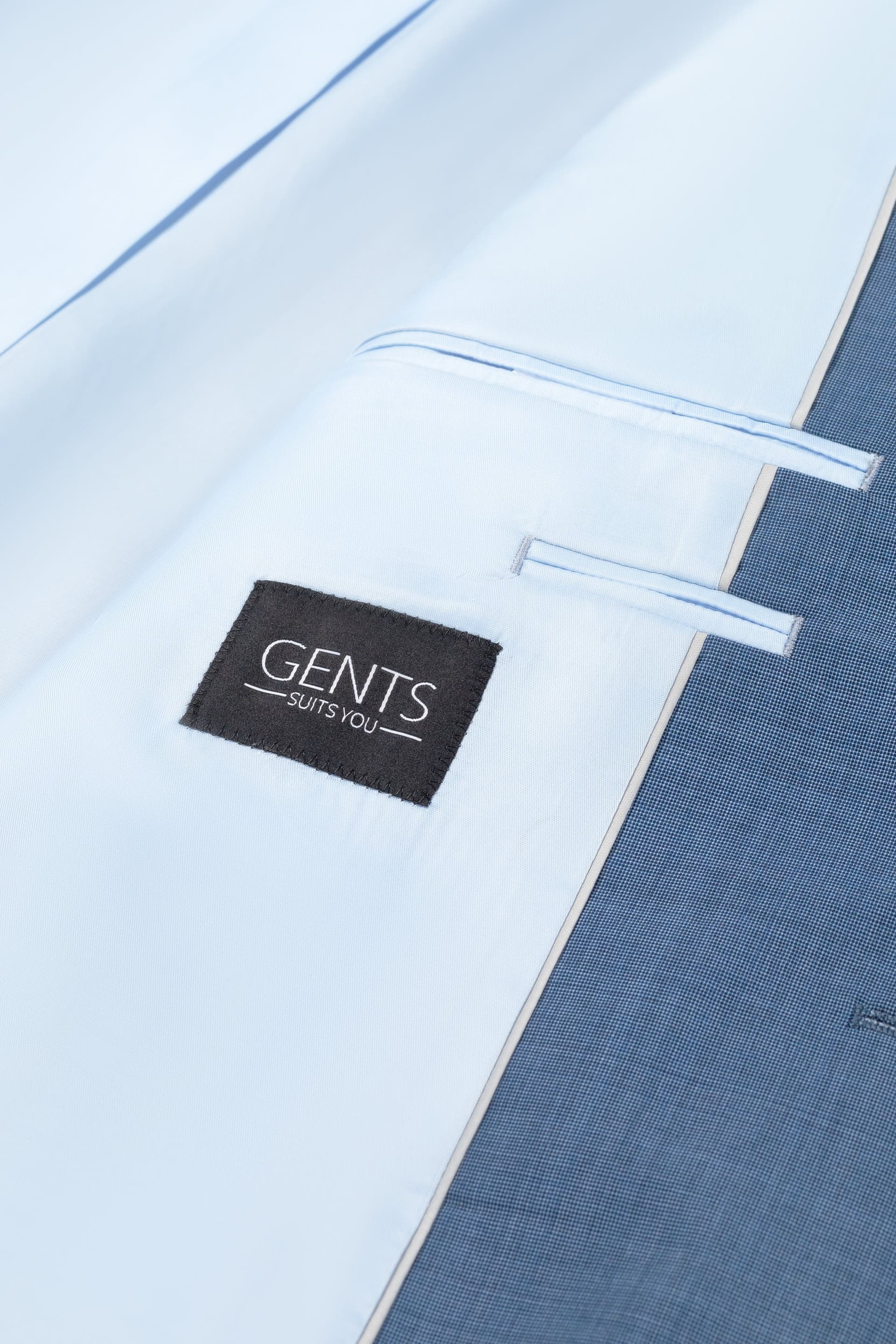 Costume 2 pièces laine kings-blue — afbeelding 7