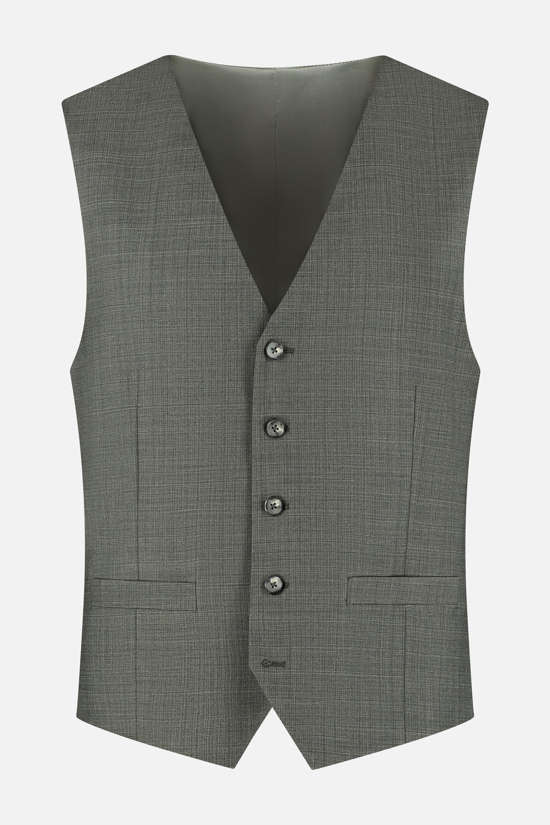 Anzug 3-teilig Wolle Dark-Moss — afbeelding 8