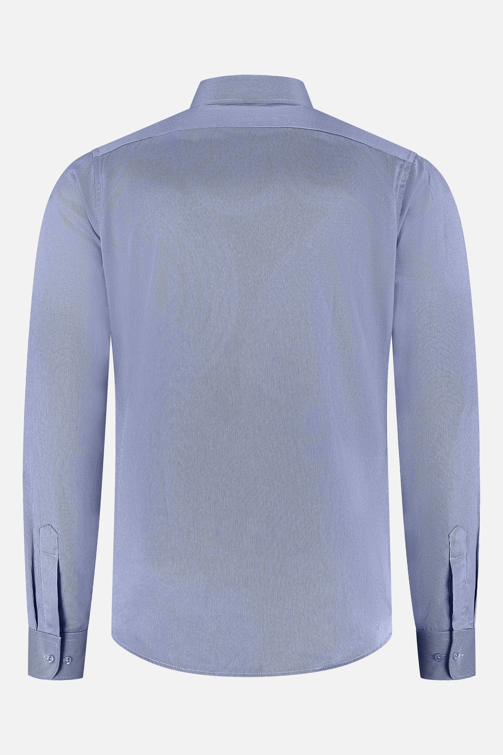 Hemd structuur blauw — afbeelding 4