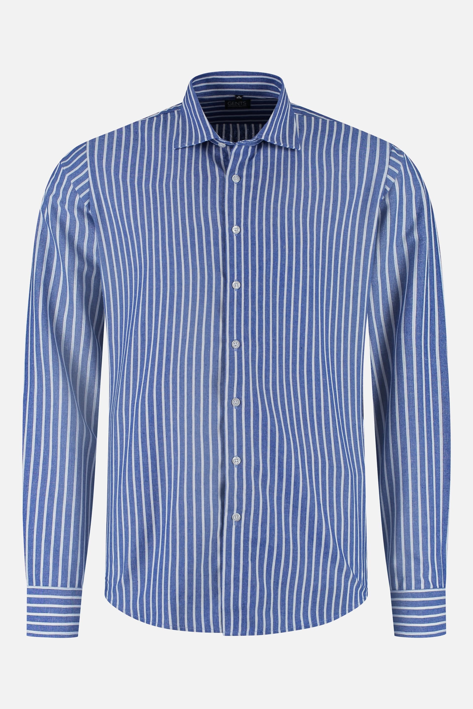Overhemd streep blauw — afbeelding 1