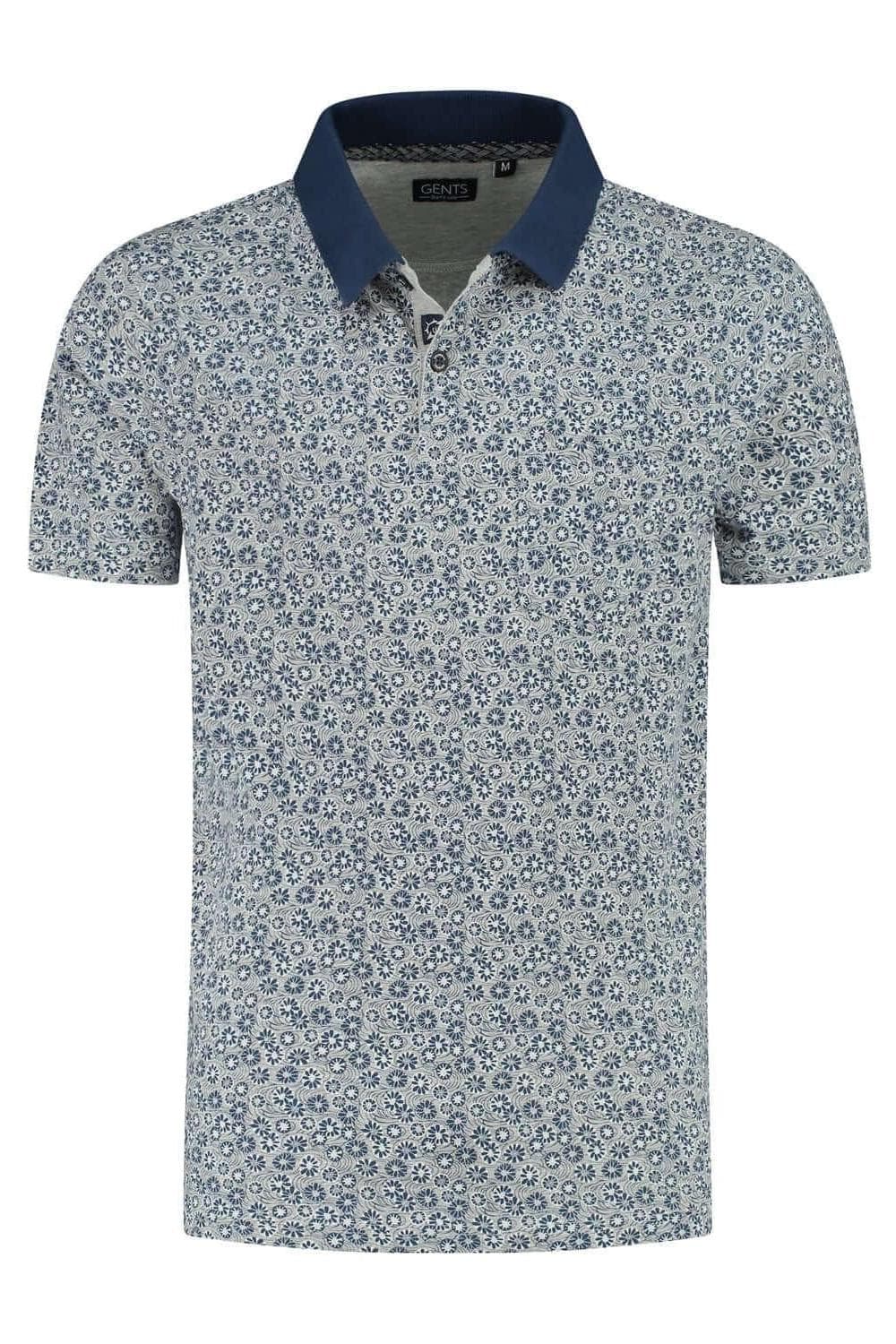 Polo Floral Print Blue — image 2