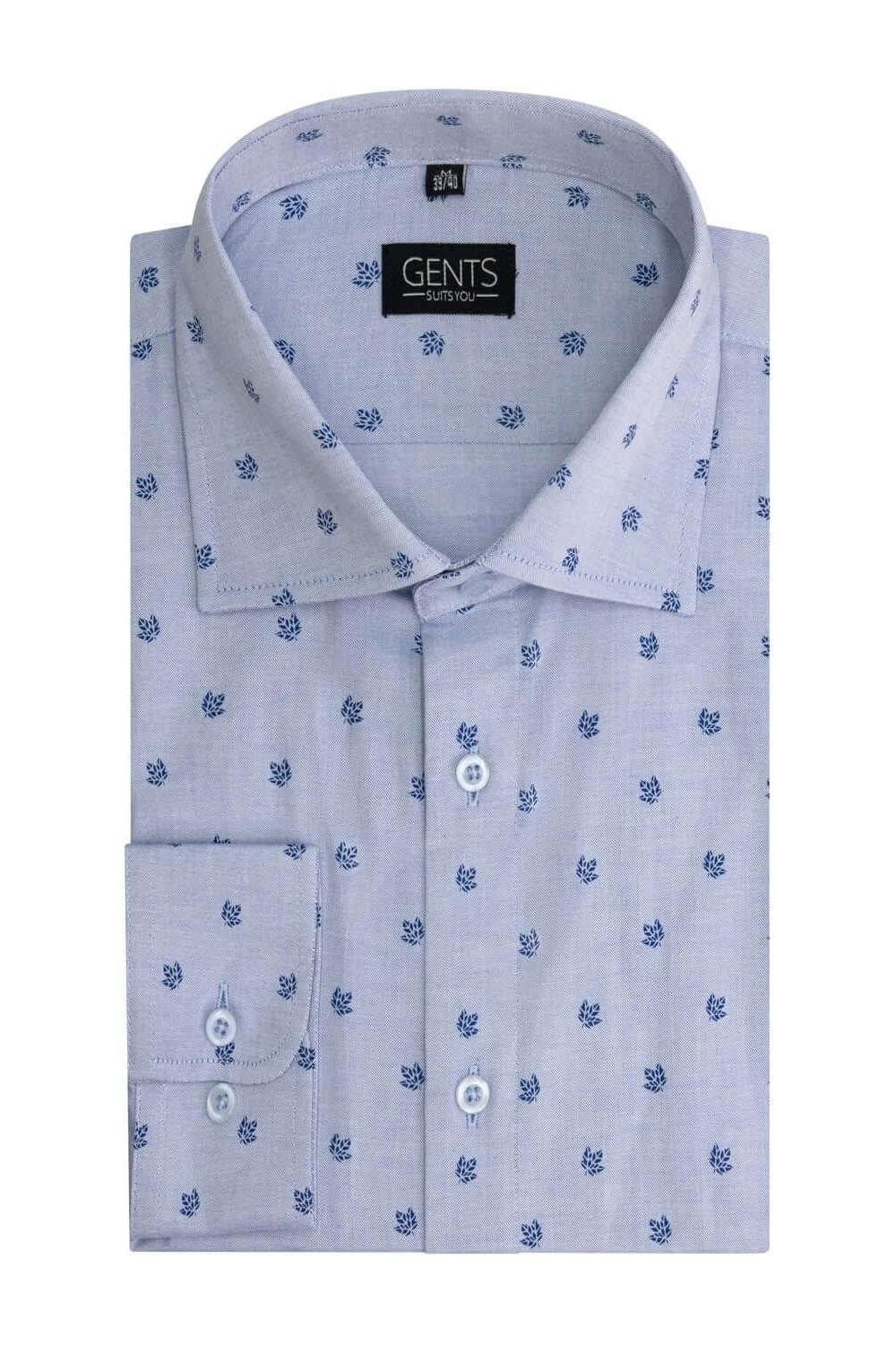 Print blad blauw
