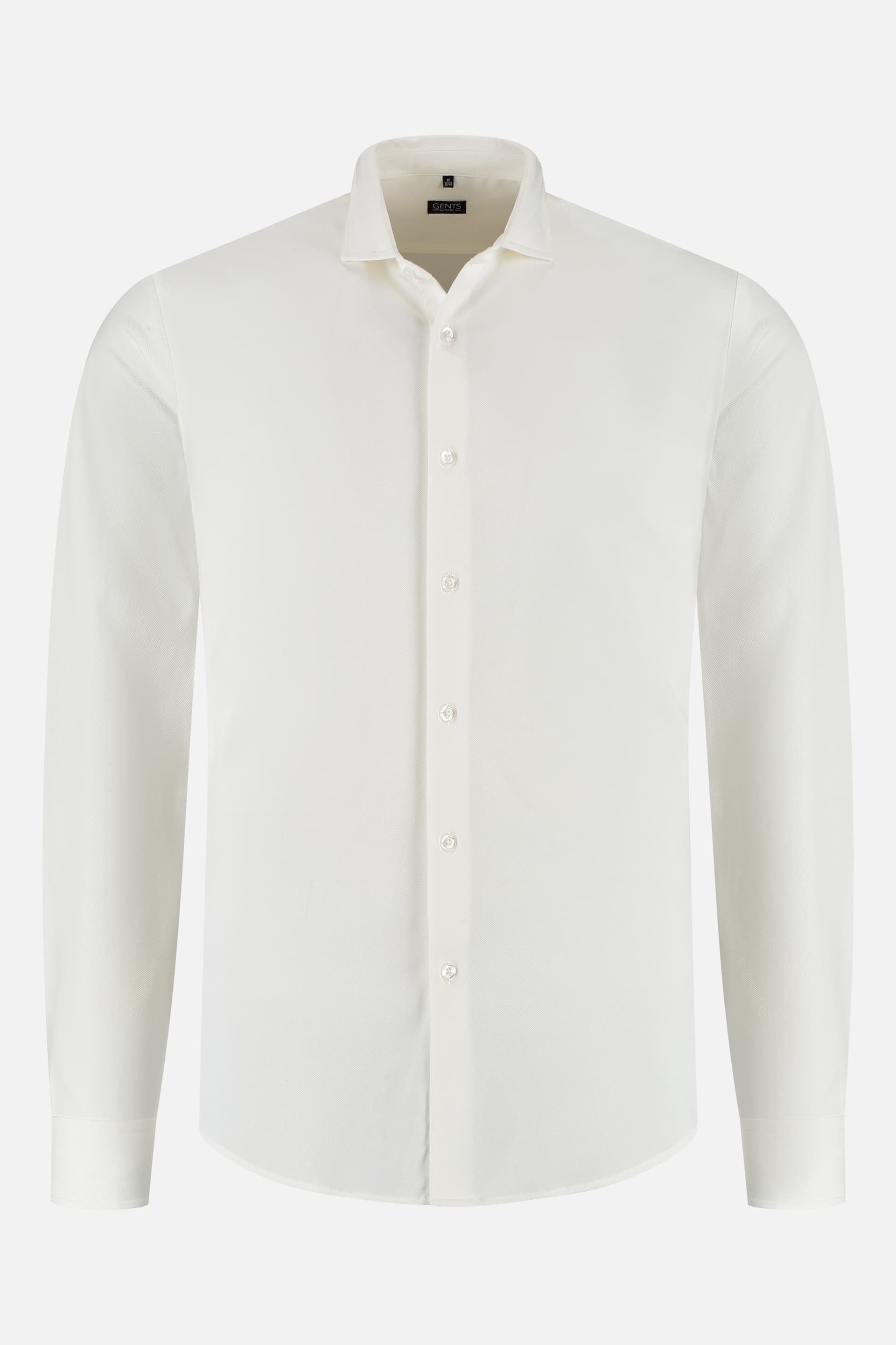 Piqué Structure Stretch White