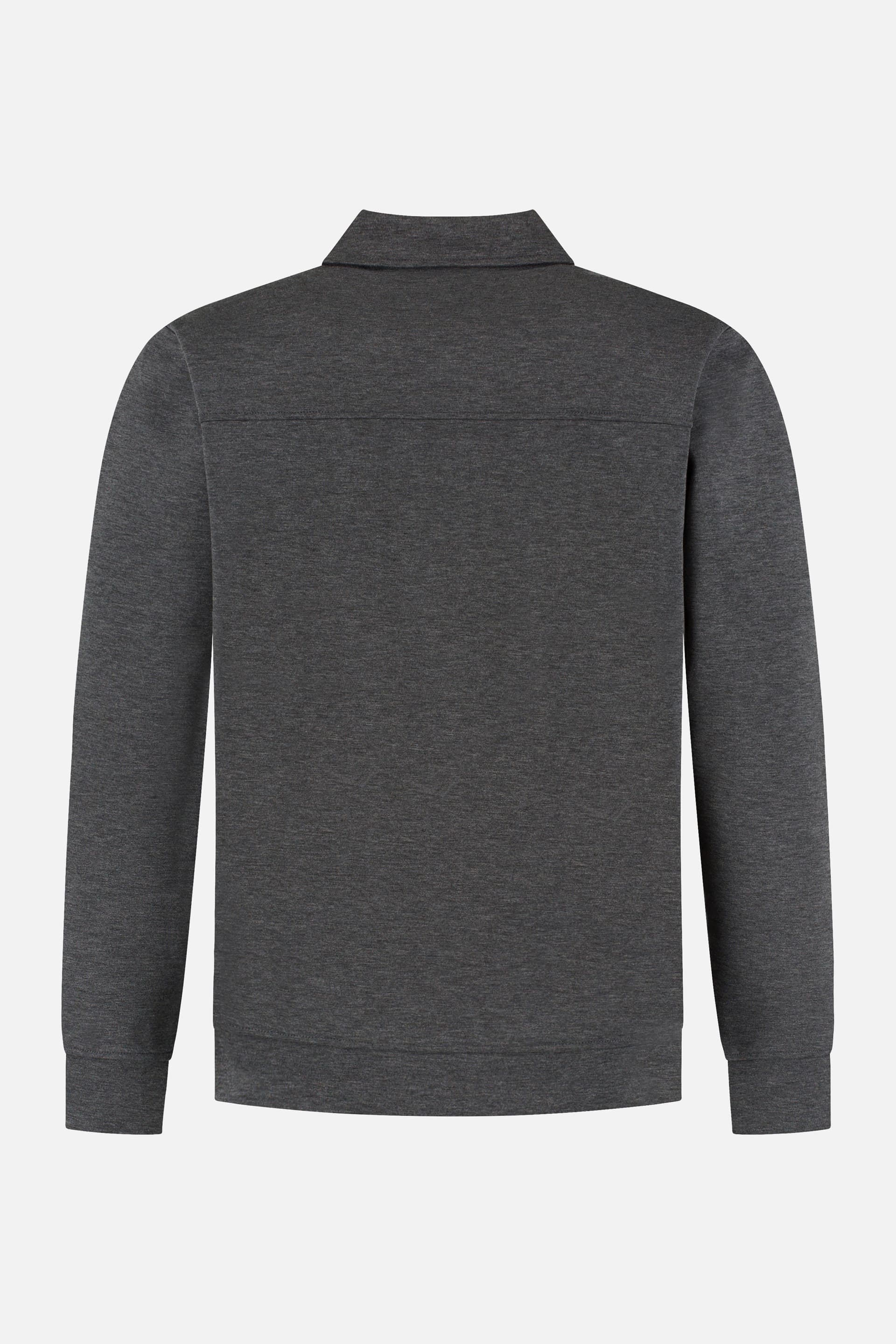 Overshirt sweat grijs