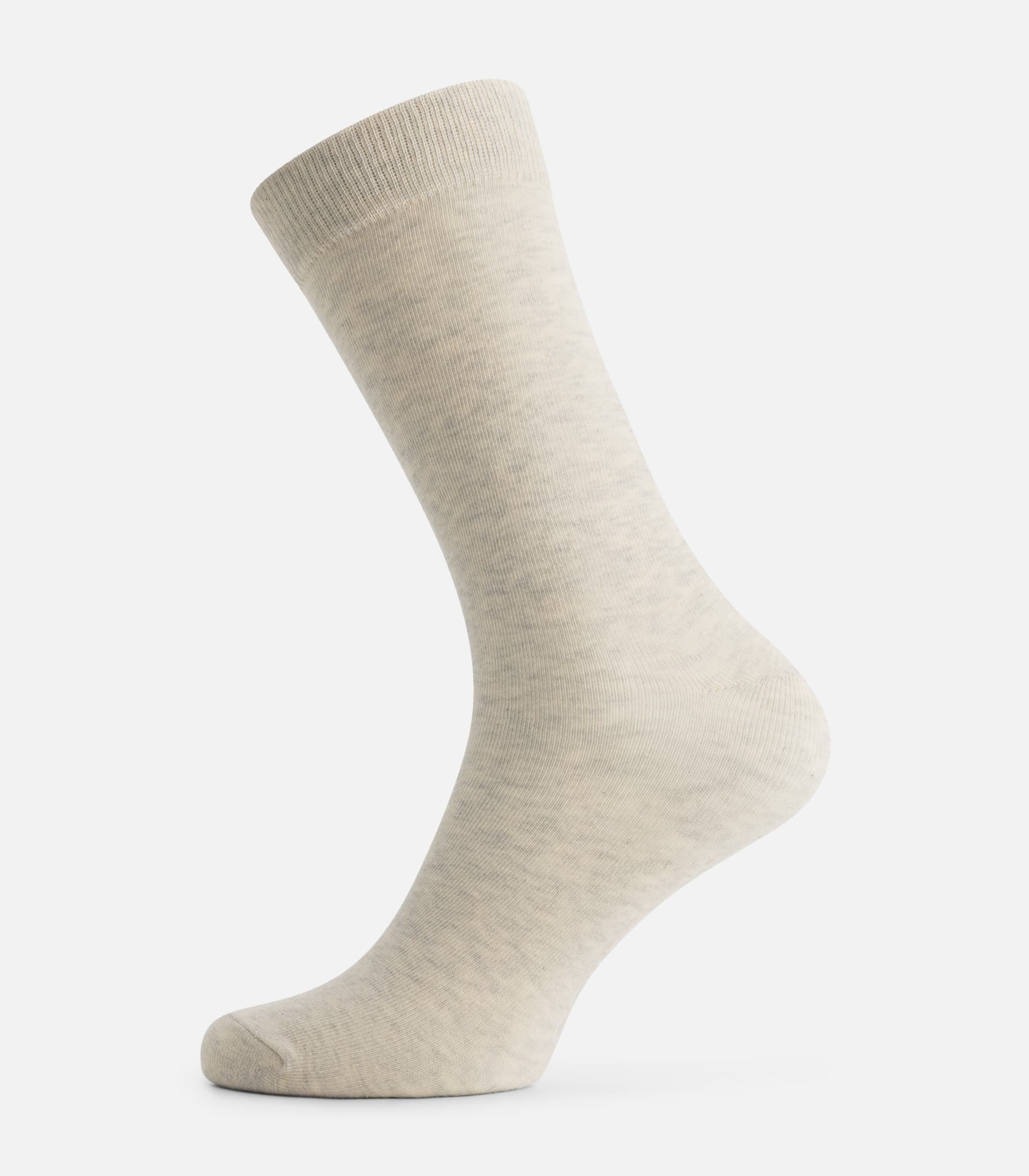 Calcetines beige claro