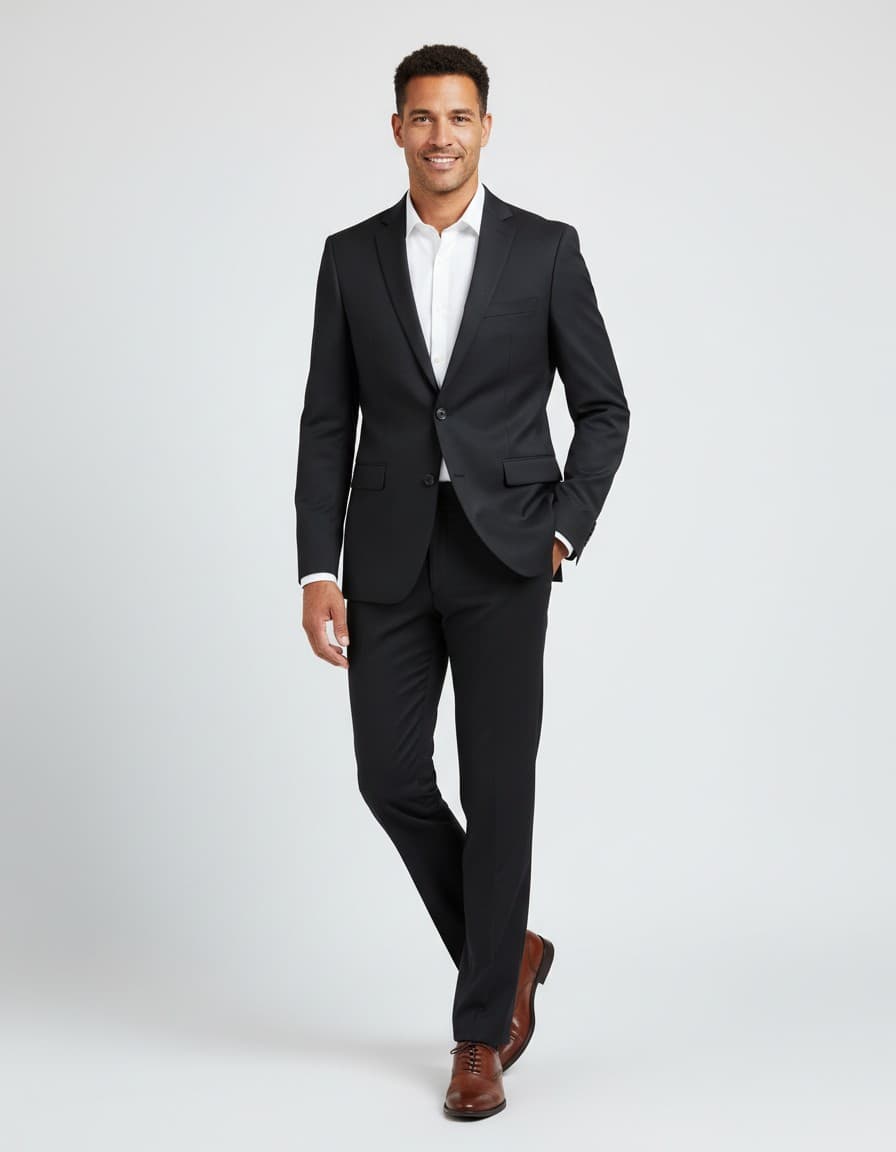 Colbert PW blauw MixMatch — op model