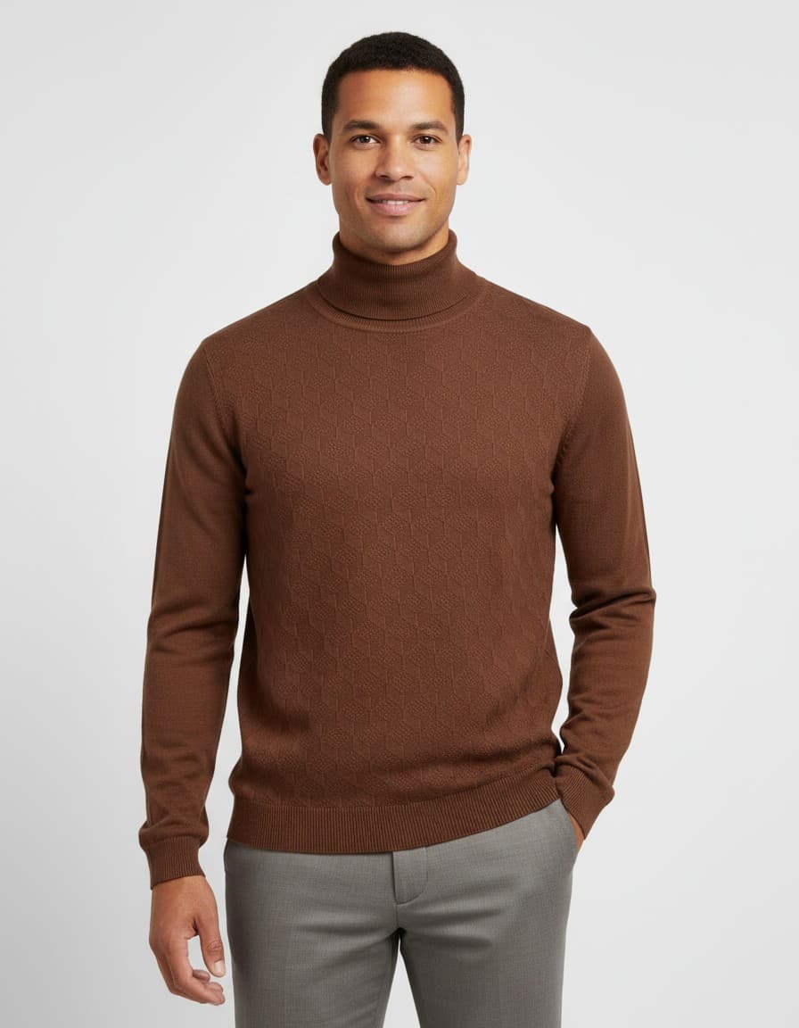 Coltrui jacquard — op model