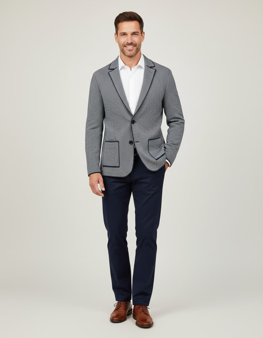 Jackett Blumfontain — op model