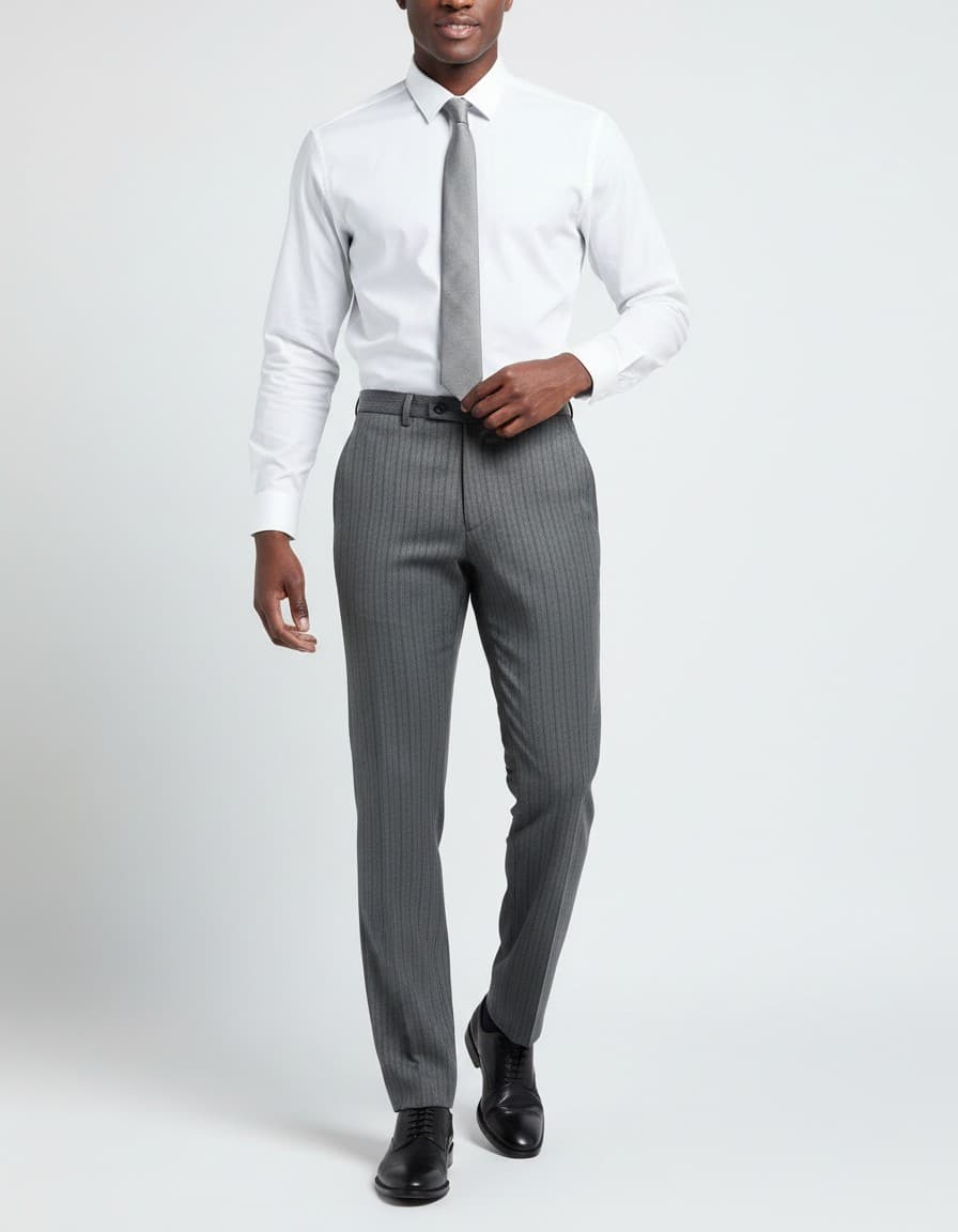 Jacquet broek — op model
