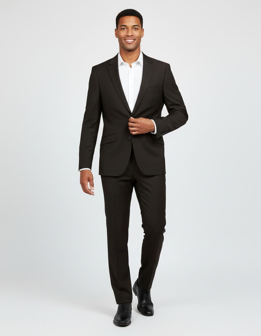 Colbert zwart Mix & Match — op model