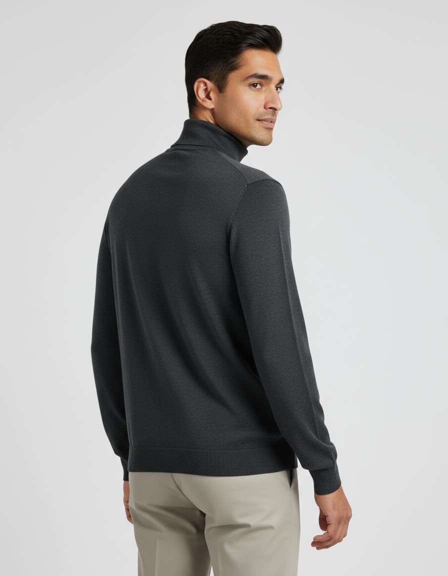 Turtle neck — op model