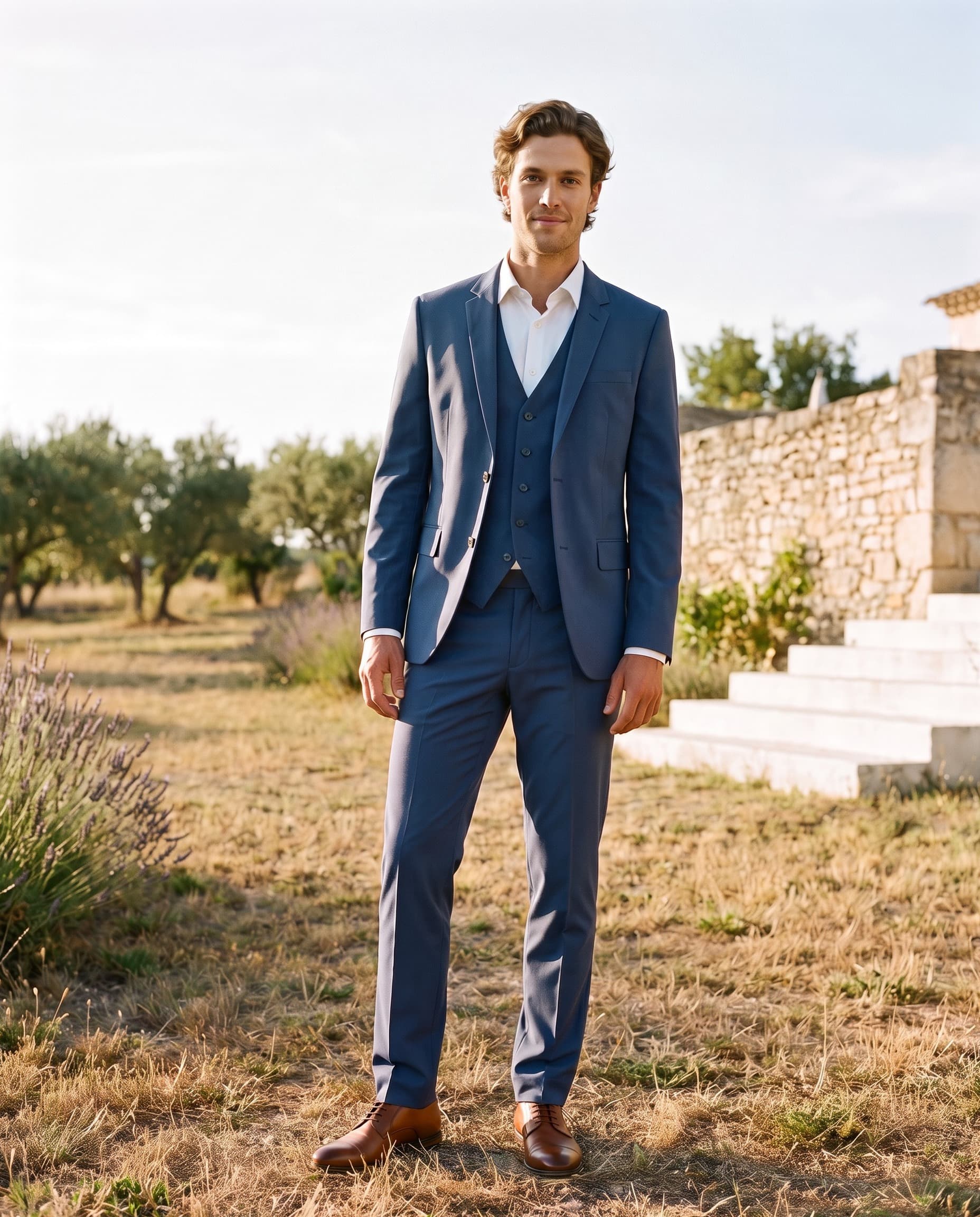 Colbert comfort stretch royalblue Mix & Match — als compleet pak