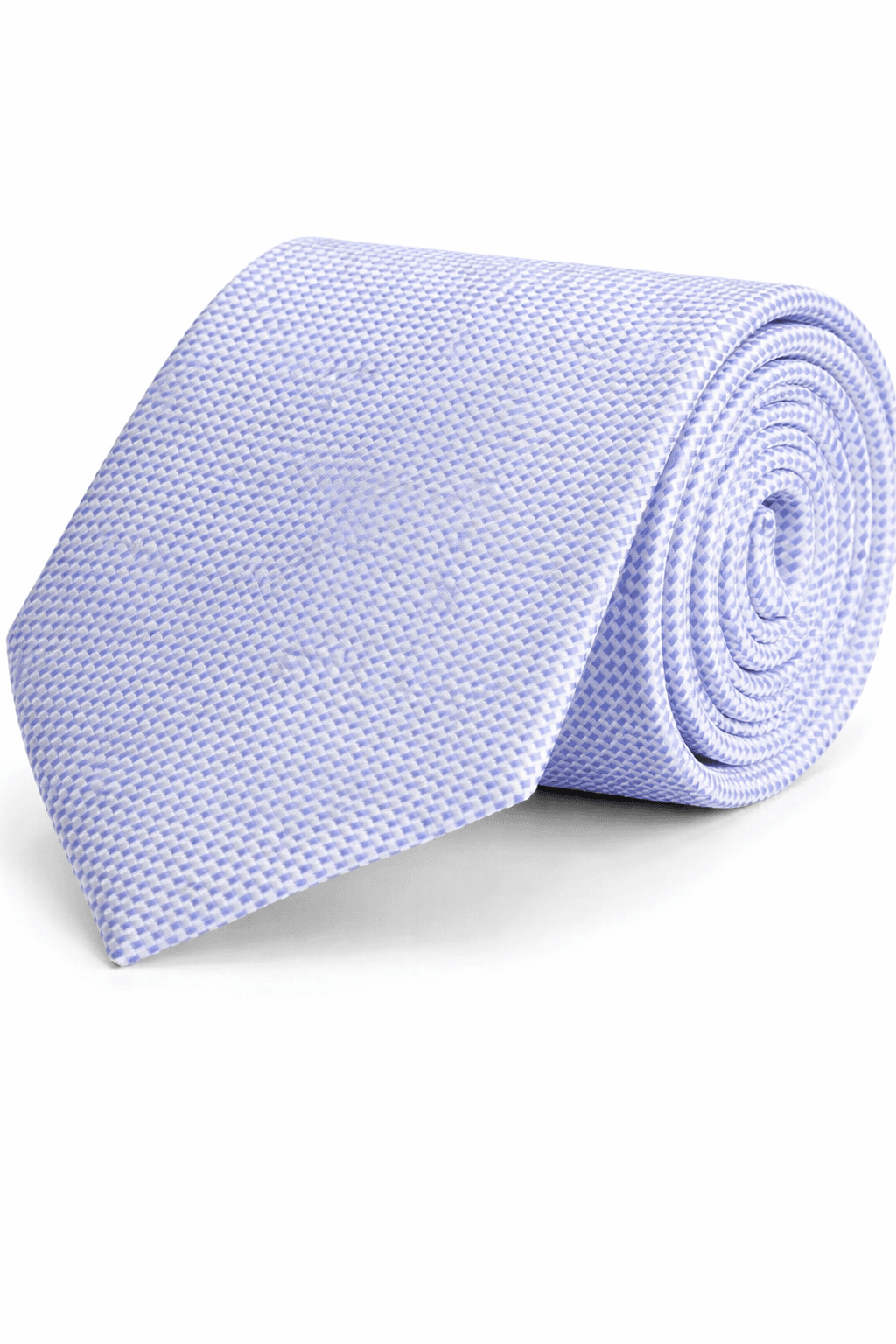 Stropdas zijde Blauw, elegante zijden stropdas met subtiel patroon voor een verfijnde uitstraling.