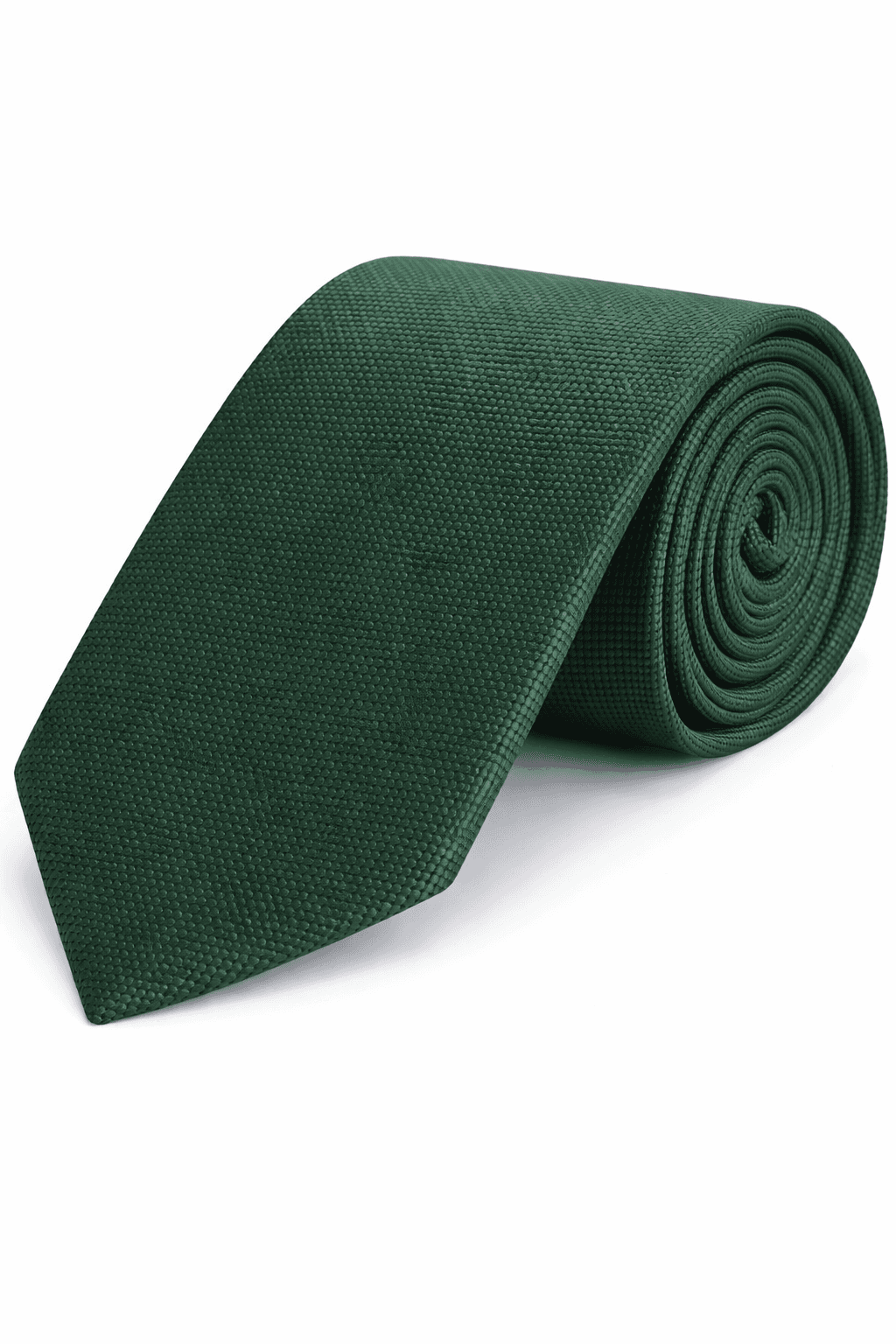 Stropdas PE groen, groene stropdas met subtiele textuur, kreukt nauwelijks en kleurvast.