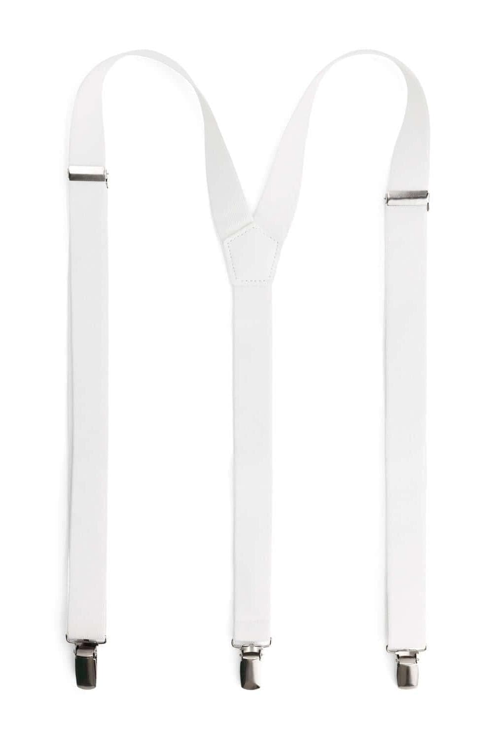 Bretels basis elastiek wit