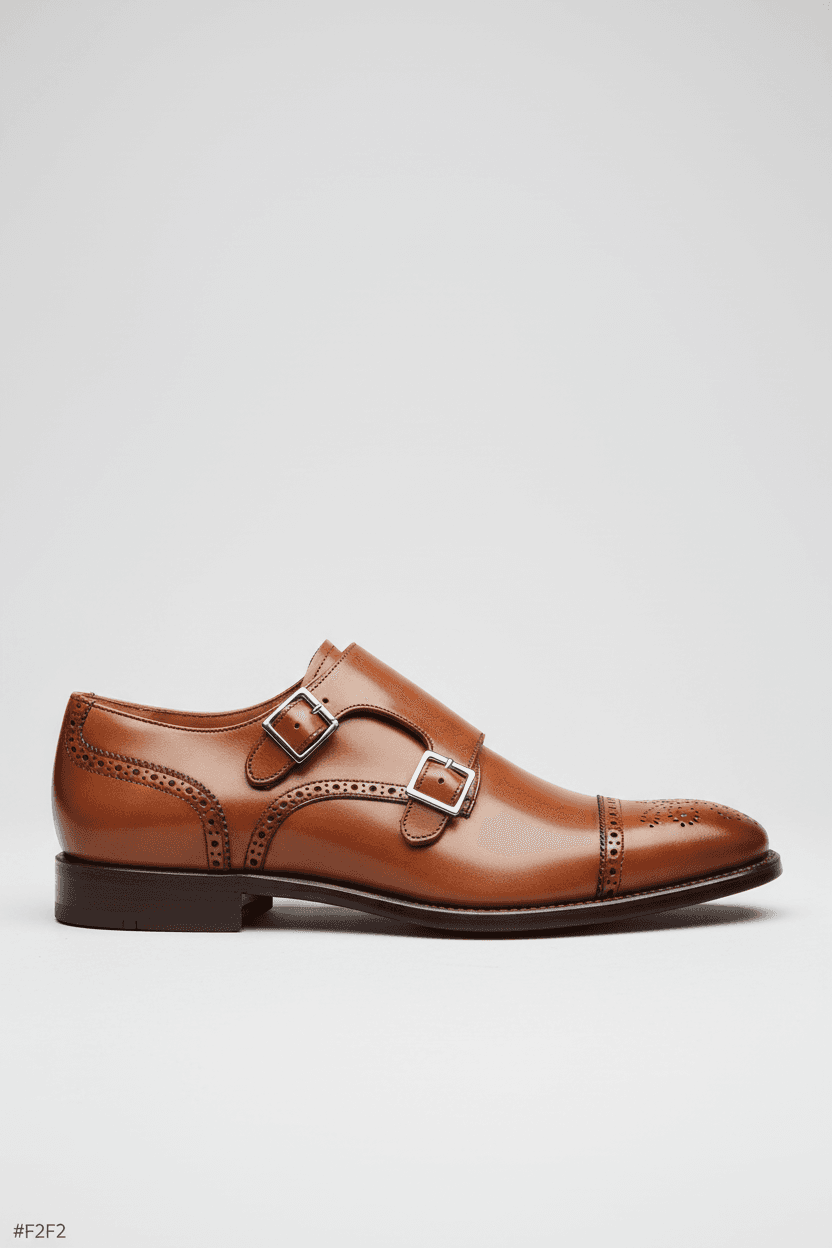 Double Buckle Cognac