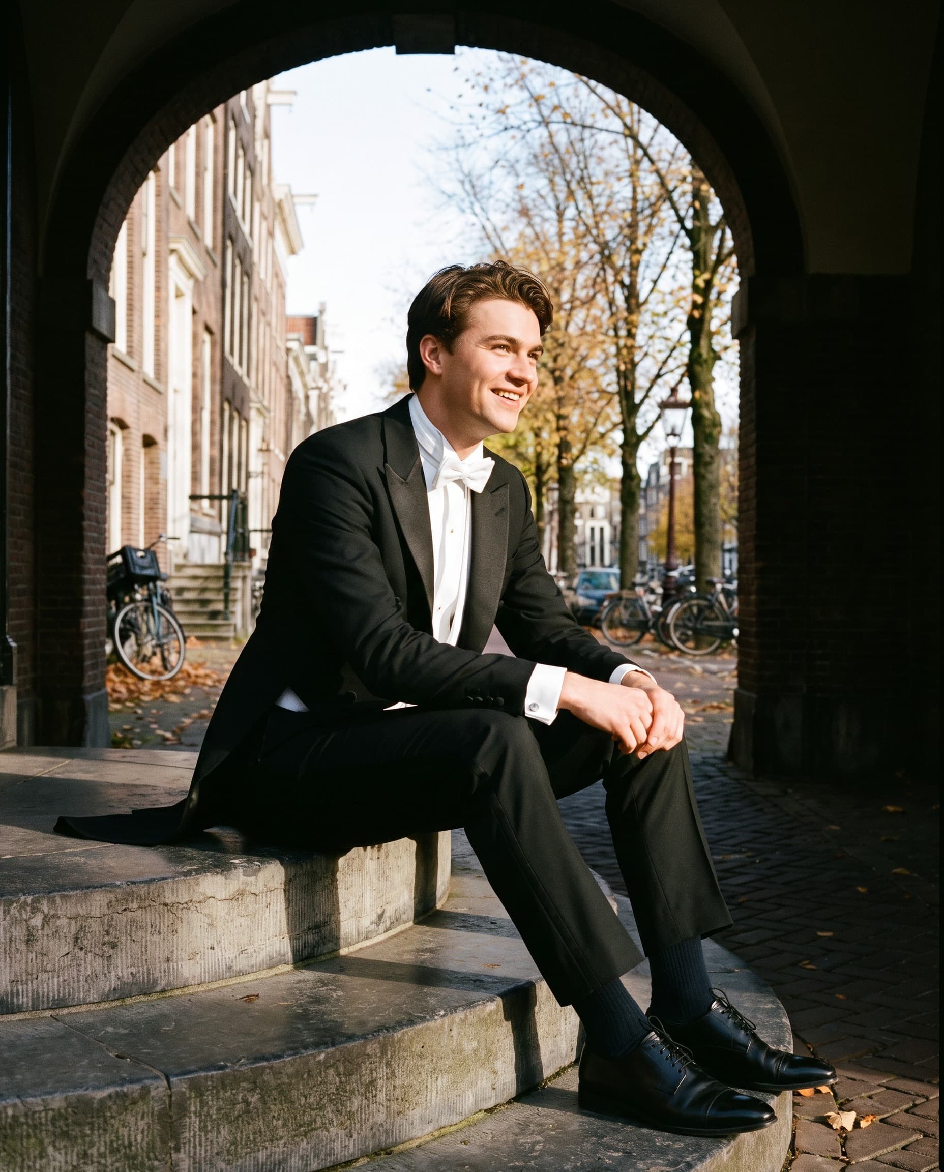Rokjas polywol zwart — sfeerbeeld