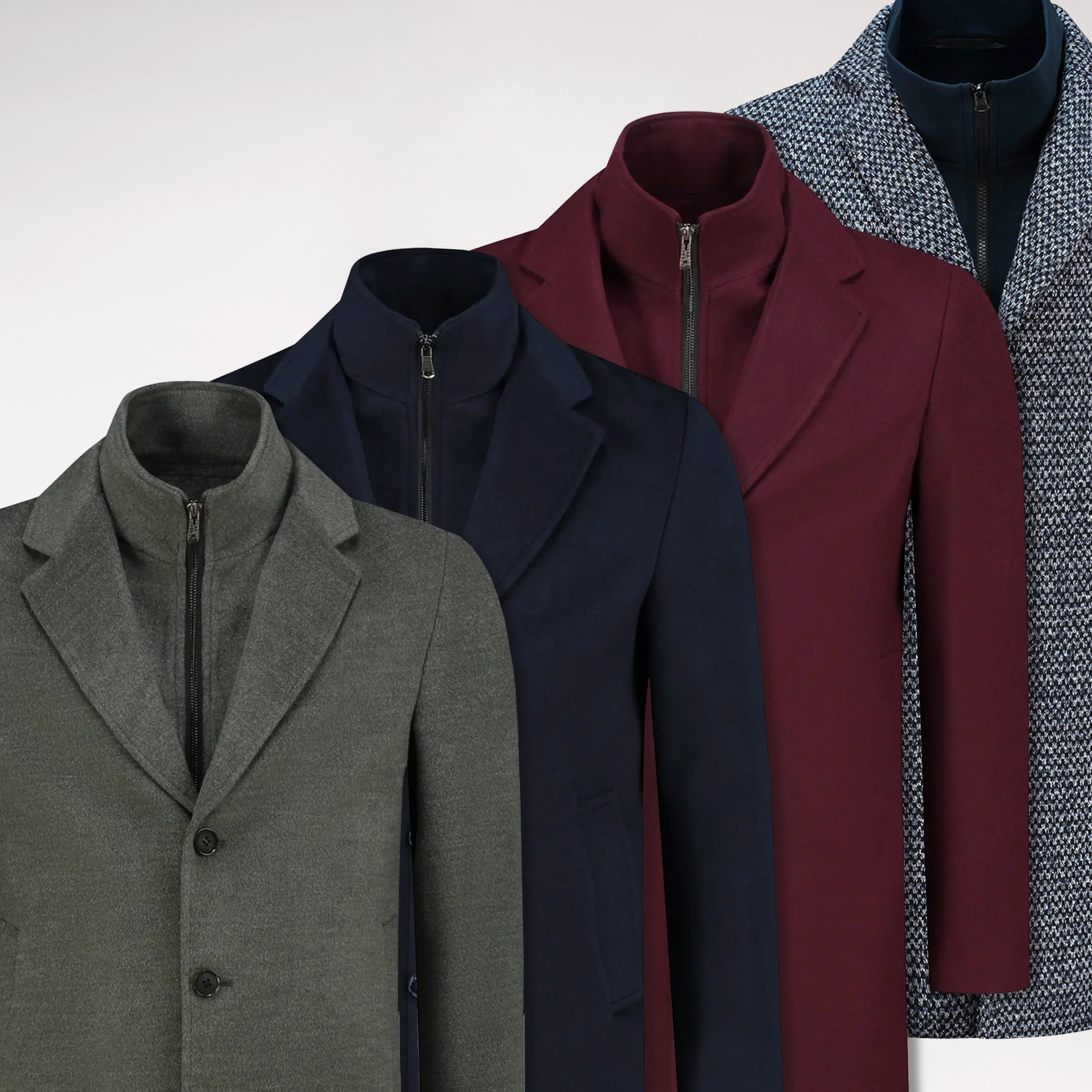 Wat is de perfecte herenjas voor over een pak?