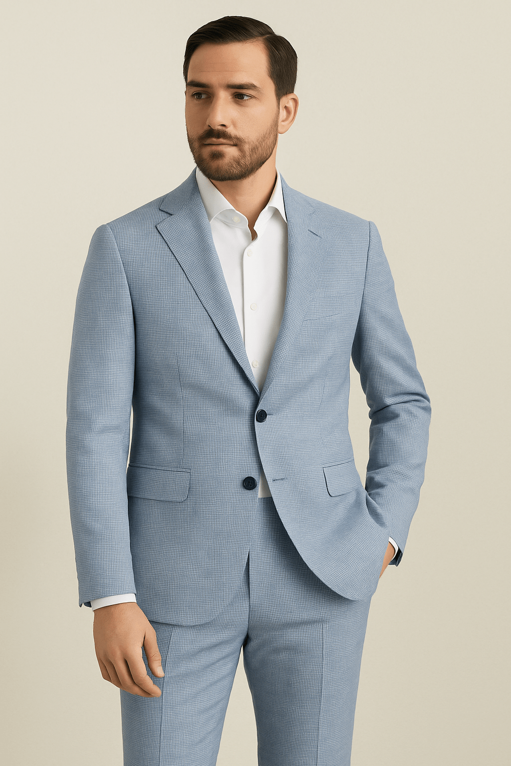 Tijdloos en karaktervol: het pied-de-poule pak van Gents - Gents