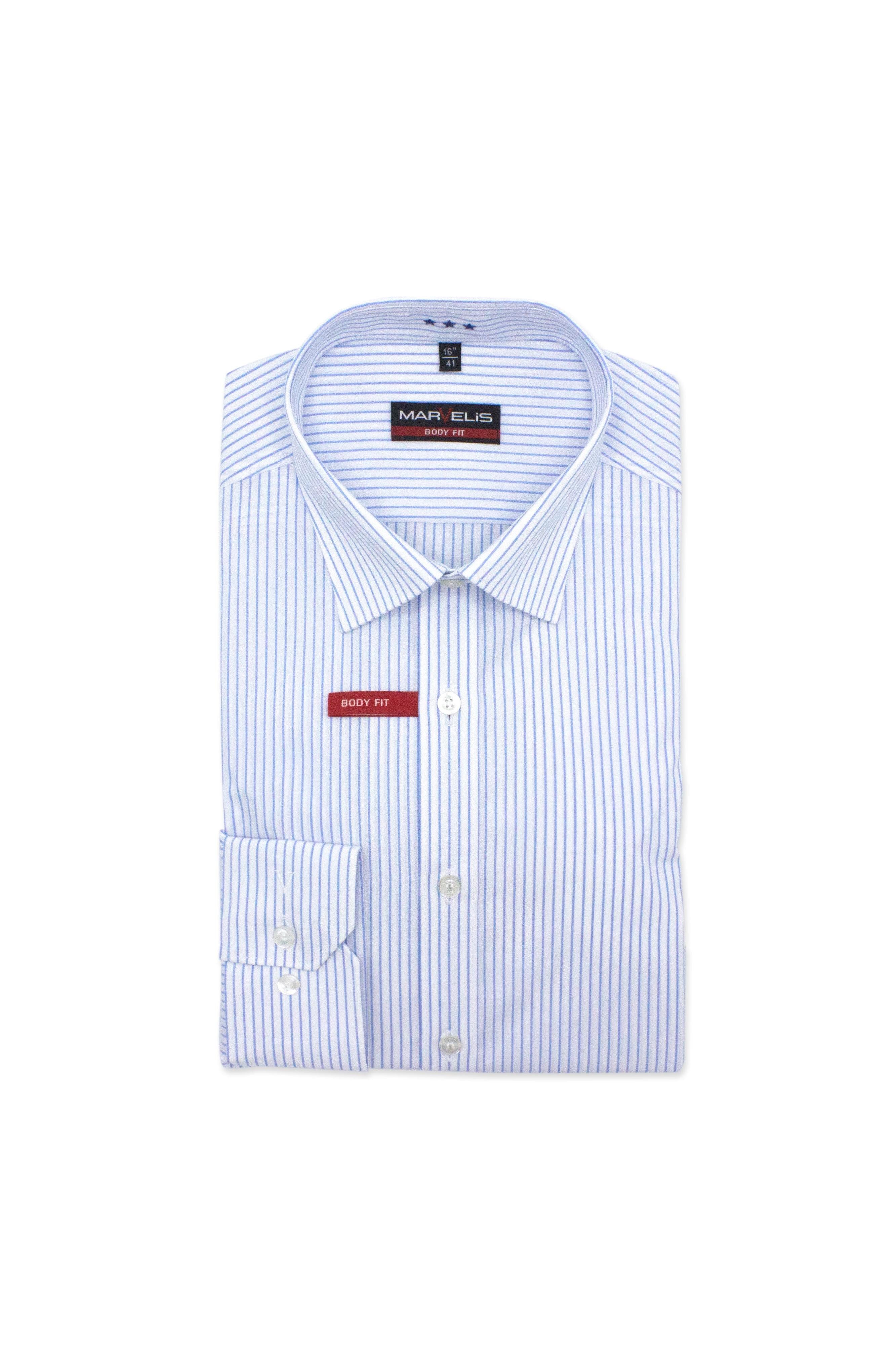 Marvelis body-fit stripes