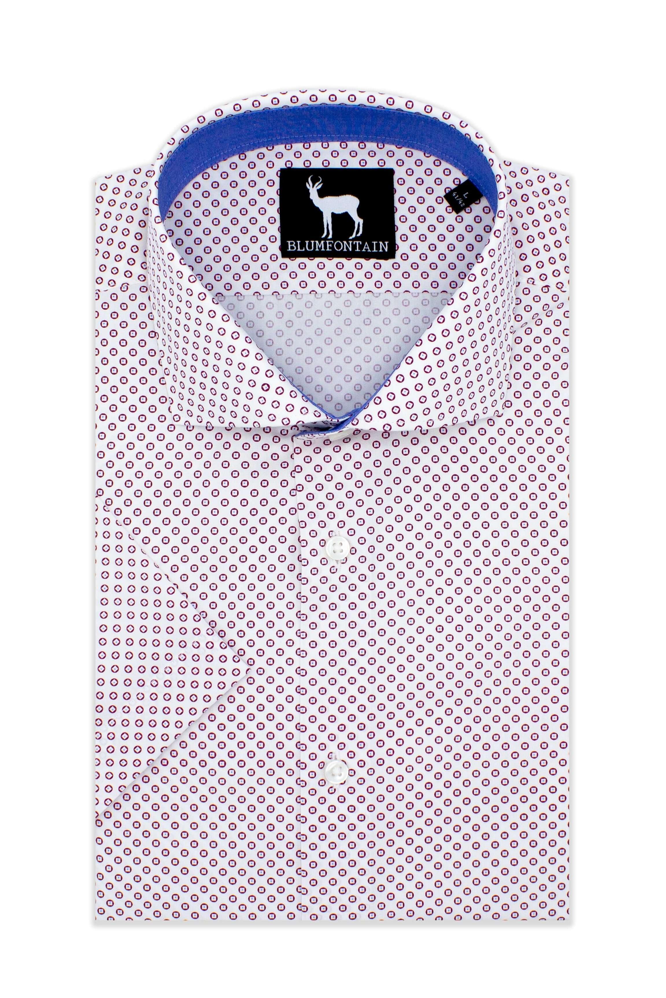 Blumfontain korte mouw wit