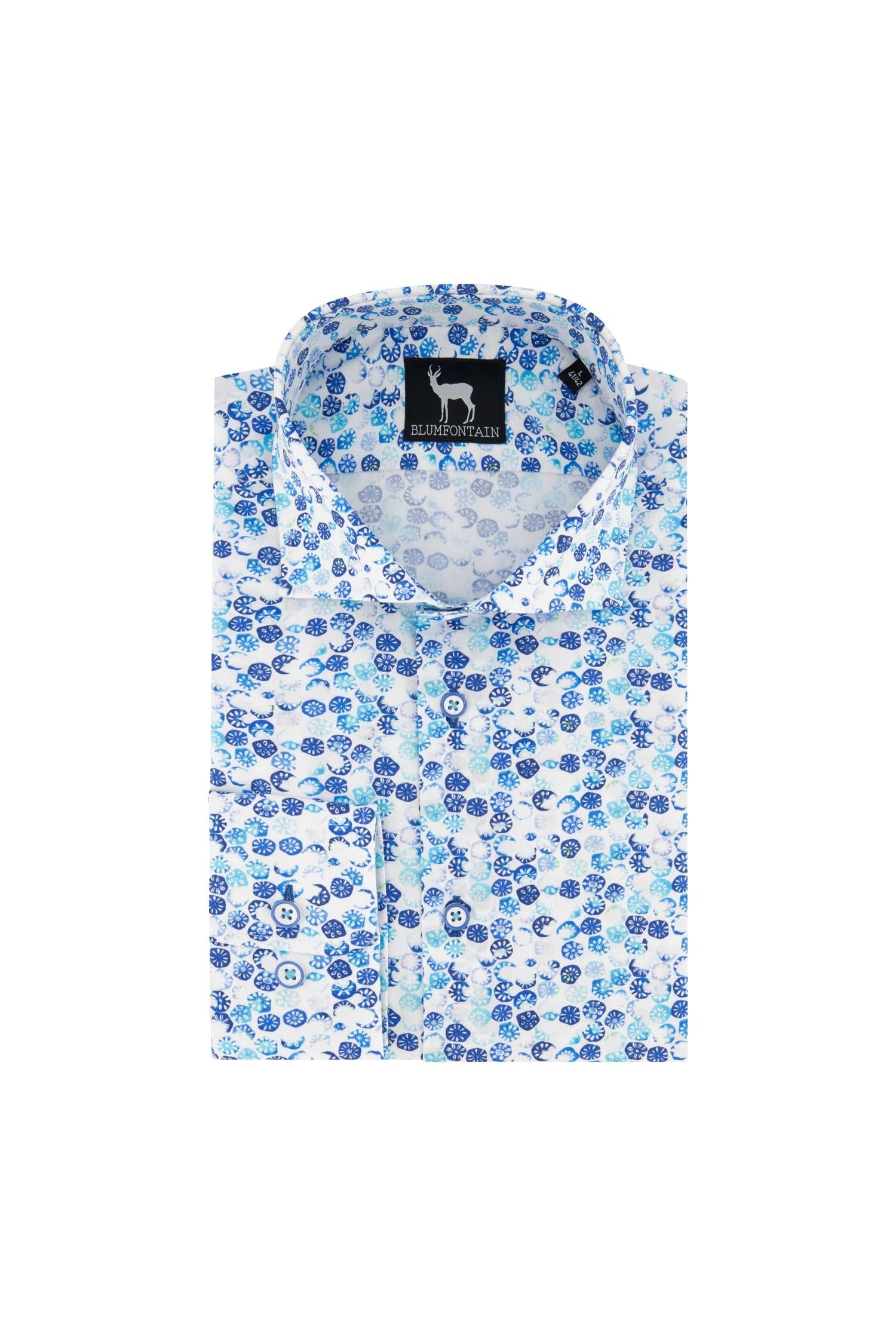 Blumfontain stempelprint