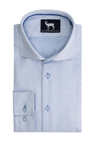 Blumfontain structuur blauw