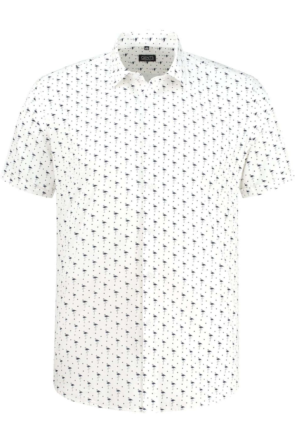 Korte mouw pelikaan blauw