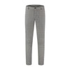 Chino slim ruit lichtgrijs