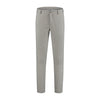 Chino slim miniruit zand