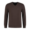 V-neck bruin