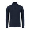 Trui halfzip donkerblauw
