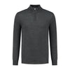 Halfzip merinoblend antra