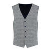 Gilet blokruit blauw