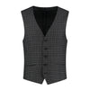 Gilet ruit grijs