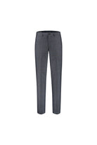 Pantalon Prince de Galle grijze pantalon met Prince de Galle patroon en ritssluiting.