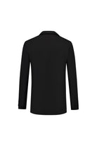 Colbert comfort stretch zwart MixMatch zwart blazer met stretch en kreukbestendigheid achterkant