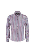 Overhemd Floral paars