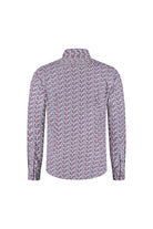 Overhemd Floral paars