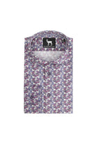Overhemd Floral paars