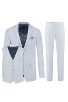 Pak 3-D structuur lichtblauw