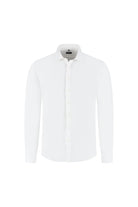 Overhemd linnen-katoen off-white