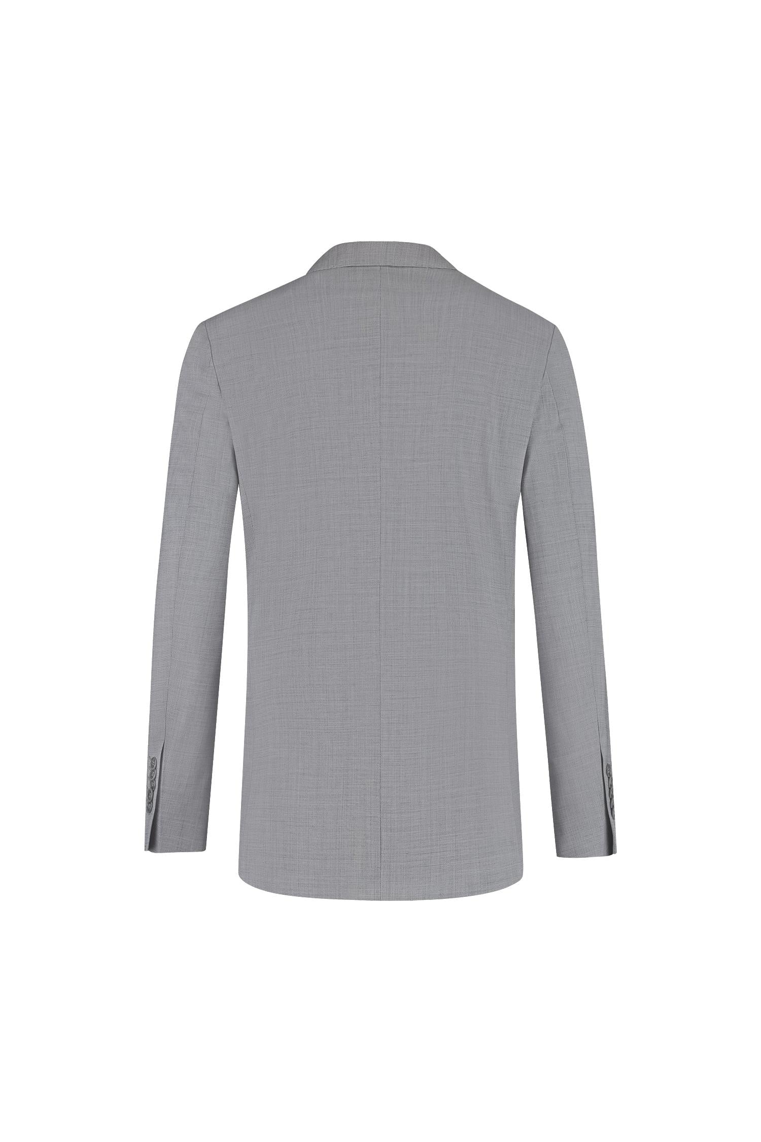 Pak melange Sheffield grijs