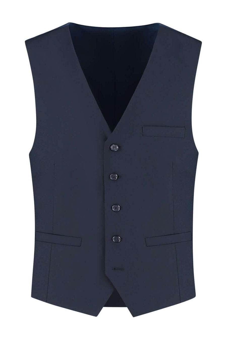 Gilet comfort stretch blauw MixMatch