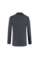 Pak stretch ruit blauw