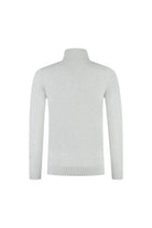 Turtle neck zilverwit