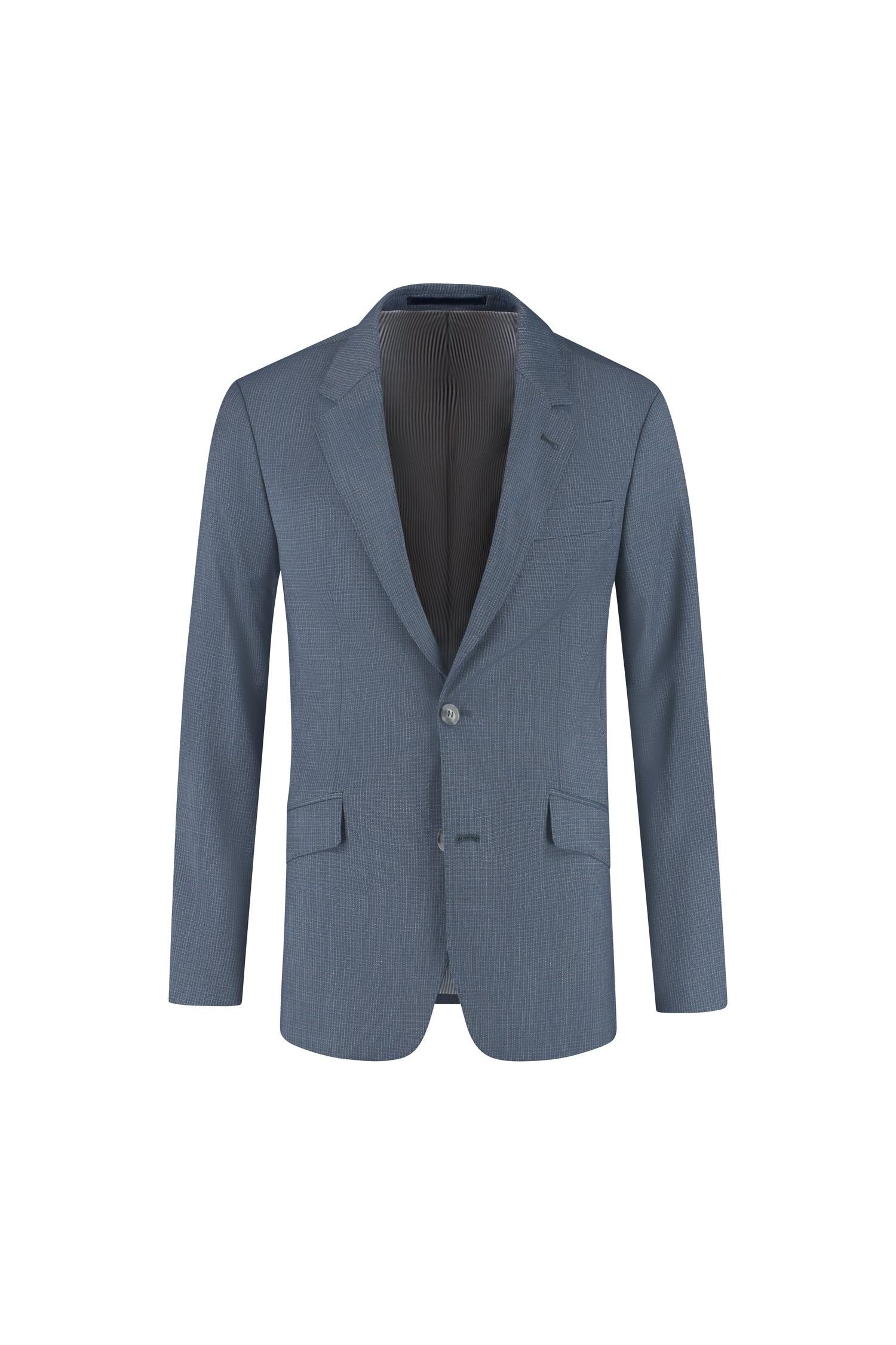 Pak 2-delig miniruit blauw-grijs